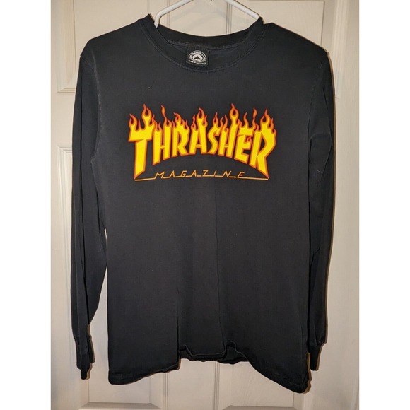 Thrasher | Shirts | Thrasher Magazine Shirt San Francisco Tag Flames